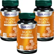 Set Siliciu vegetal 3x30cps - DVR PHARM