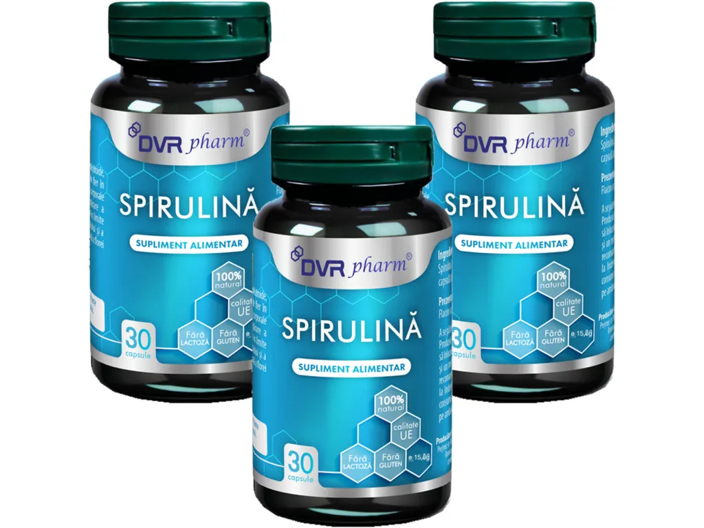 Set Spirulina 3x30cps - DVR PHARM