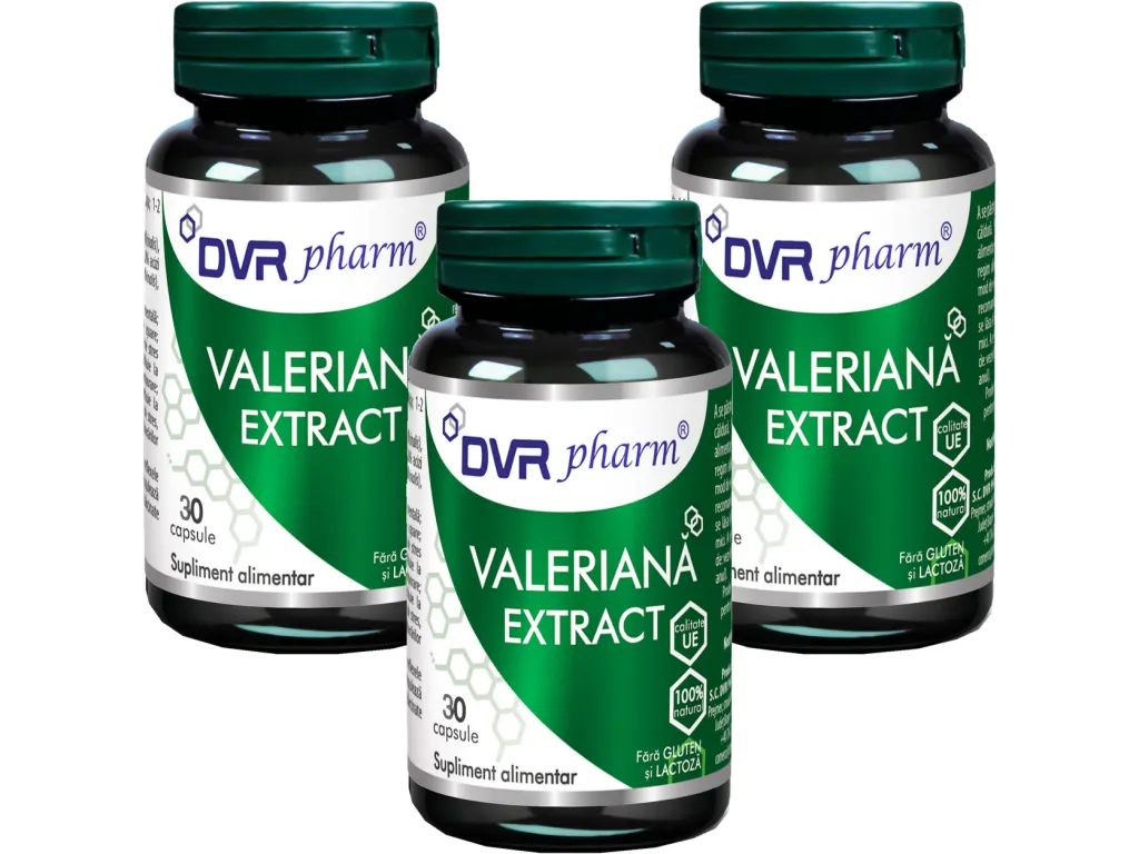 Set Valeriana extract 3x30cps - DVR PHARM