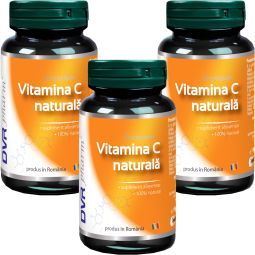 Set Vitamina C naturala 3x30cps - DVR PHARM