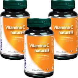 Set Vitamina C naturala 3x60cps - DVR PHARM