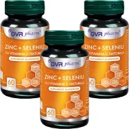 Set Zinc Seleniu C 3x60cps - DVR PHARM