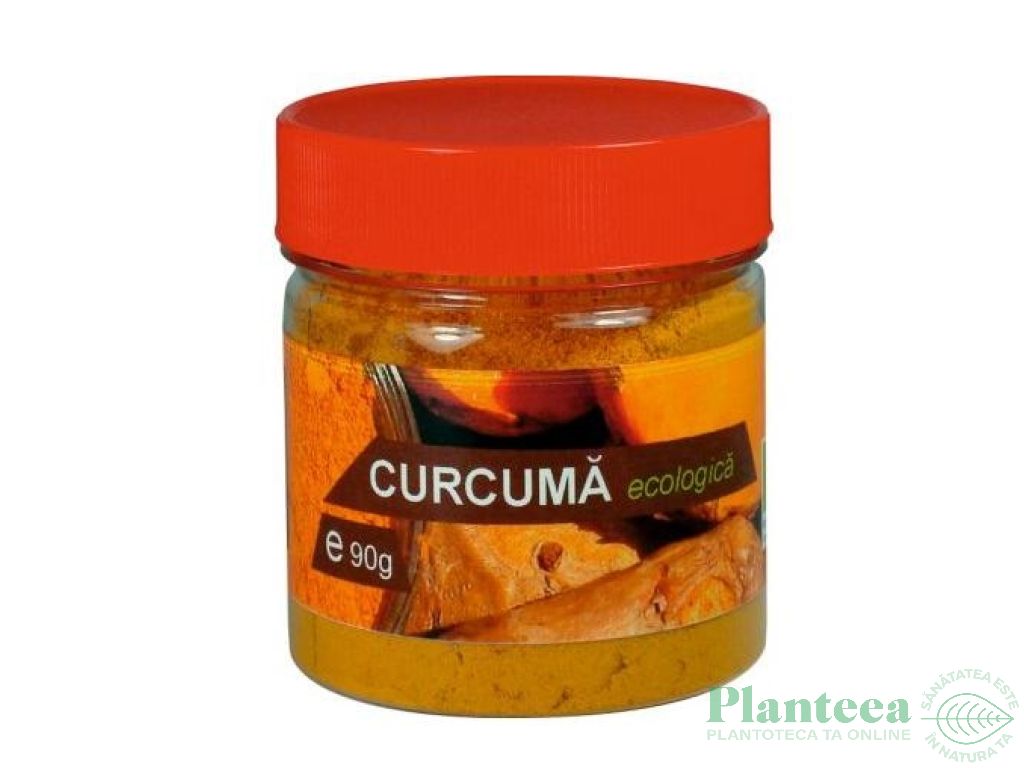 Condiment turmeric macinat bio 90g - PRONAT