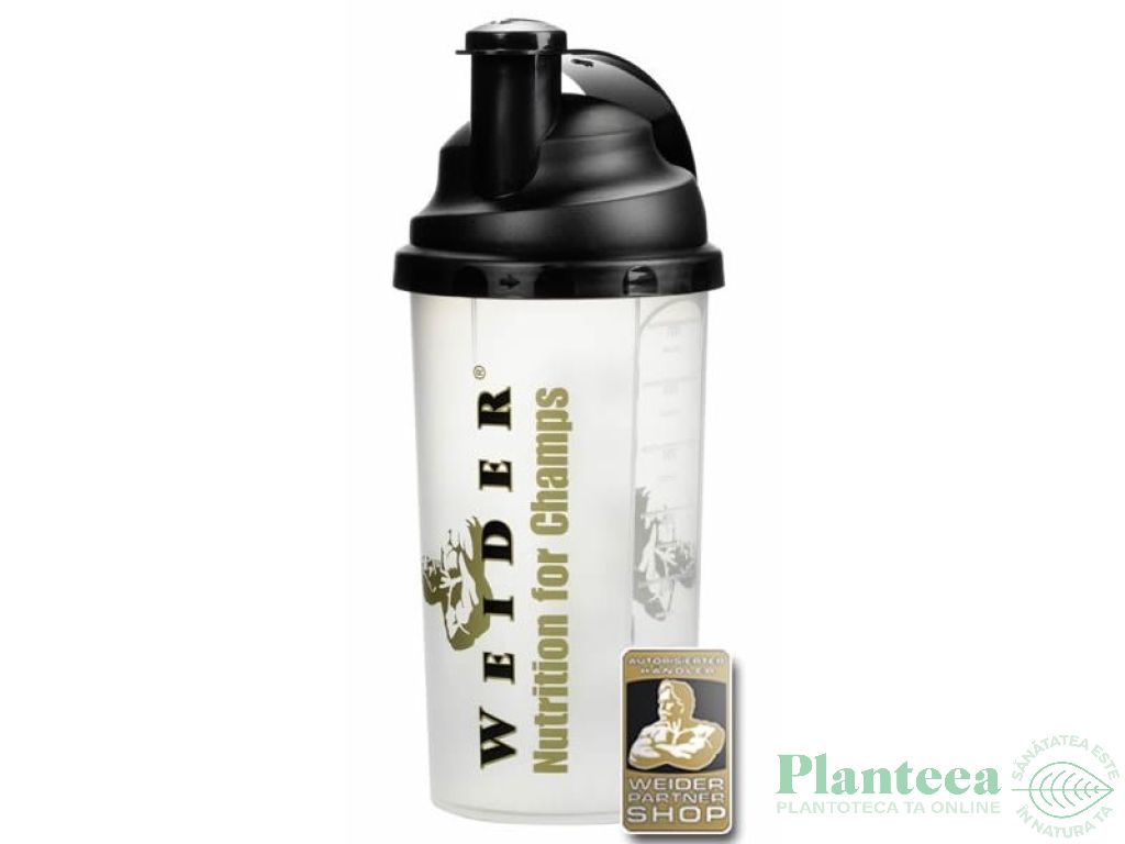 Bidon shaker transparent 700ml - WEIDER