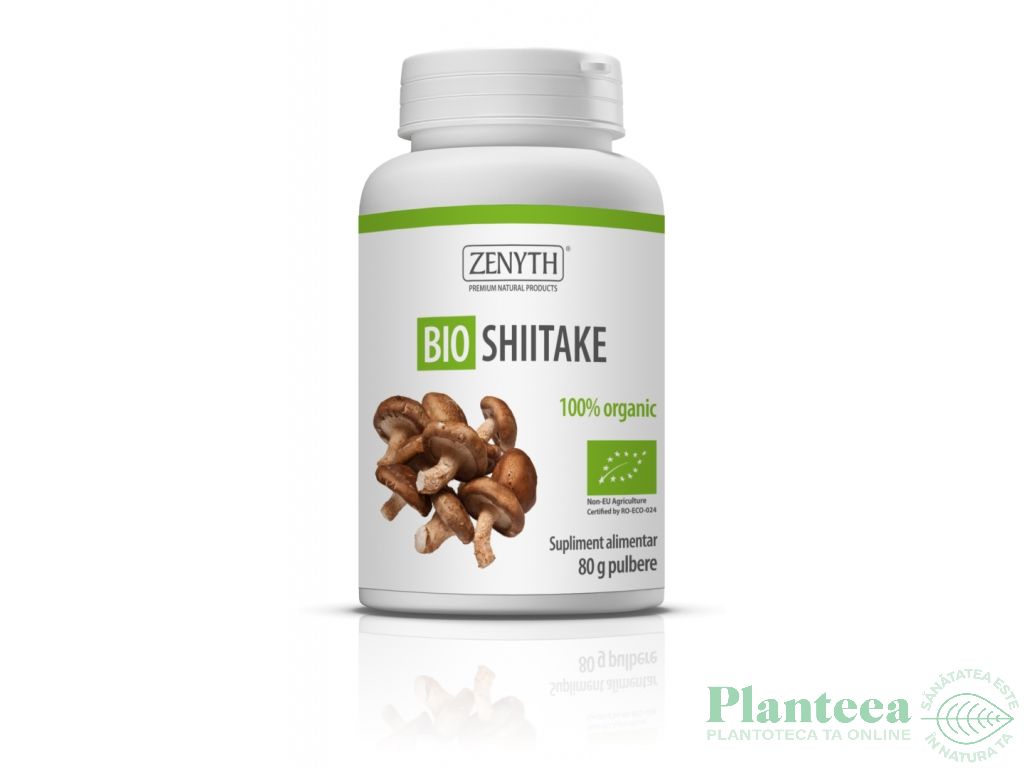 Pulbere shiitake bio 80g - ZENYTH