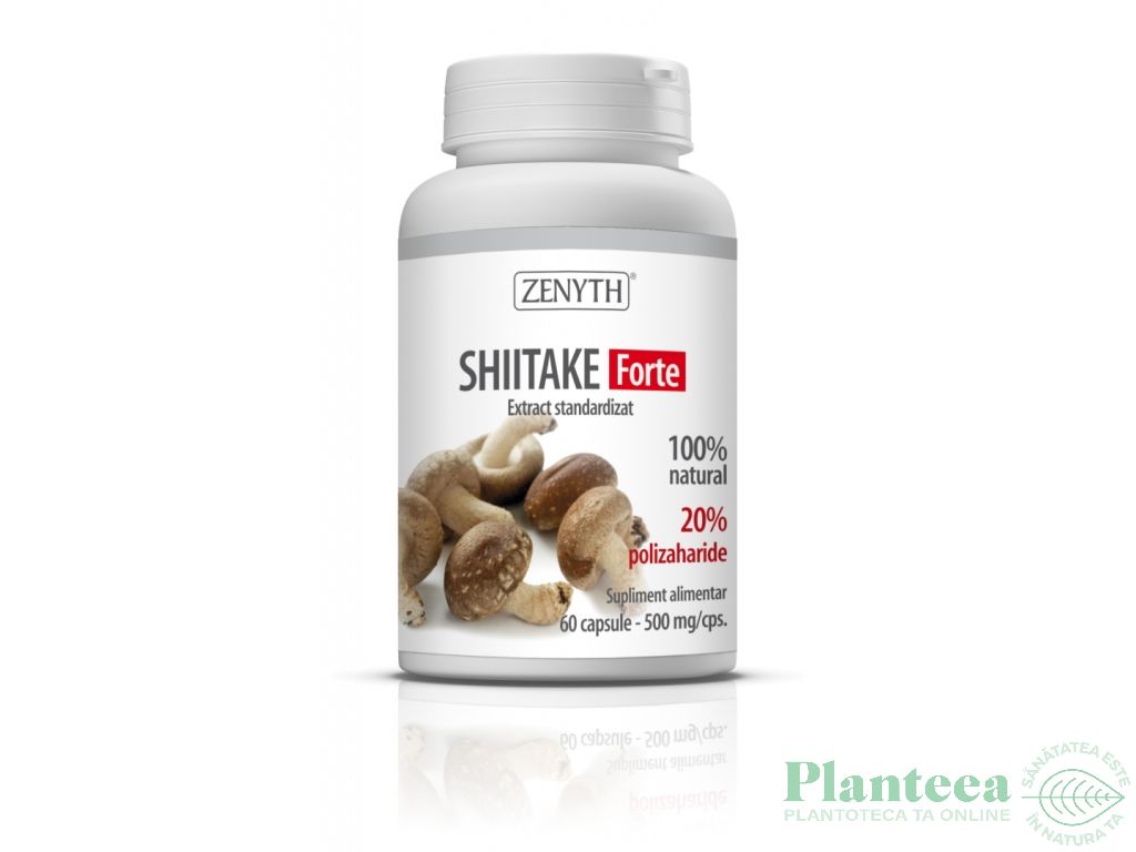 Shiitake forte 500mg 60cps - ZENYTH