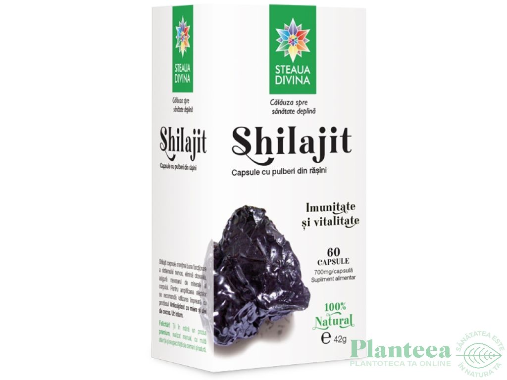 Shilajit 60cps - SANTO RAPHAEL