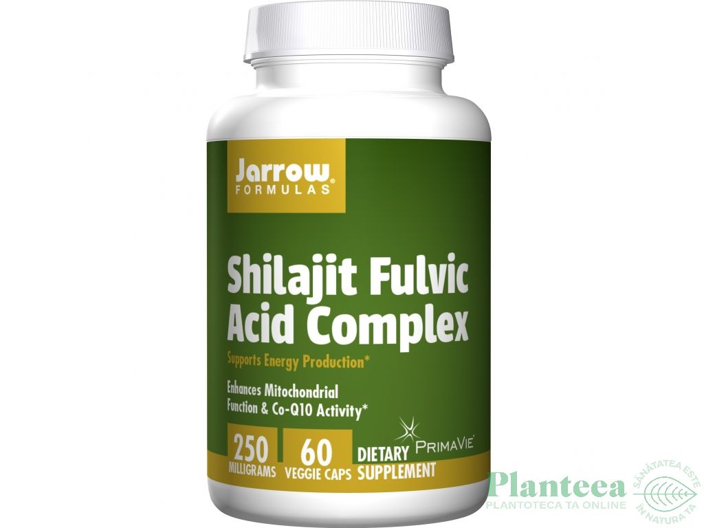 Shilajit fulvic acid complex 250mg 60cps - JARROW FORMULAS