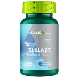 Shilajit mumio 400mg 90cps - ADAMS SUPPLEMENTS