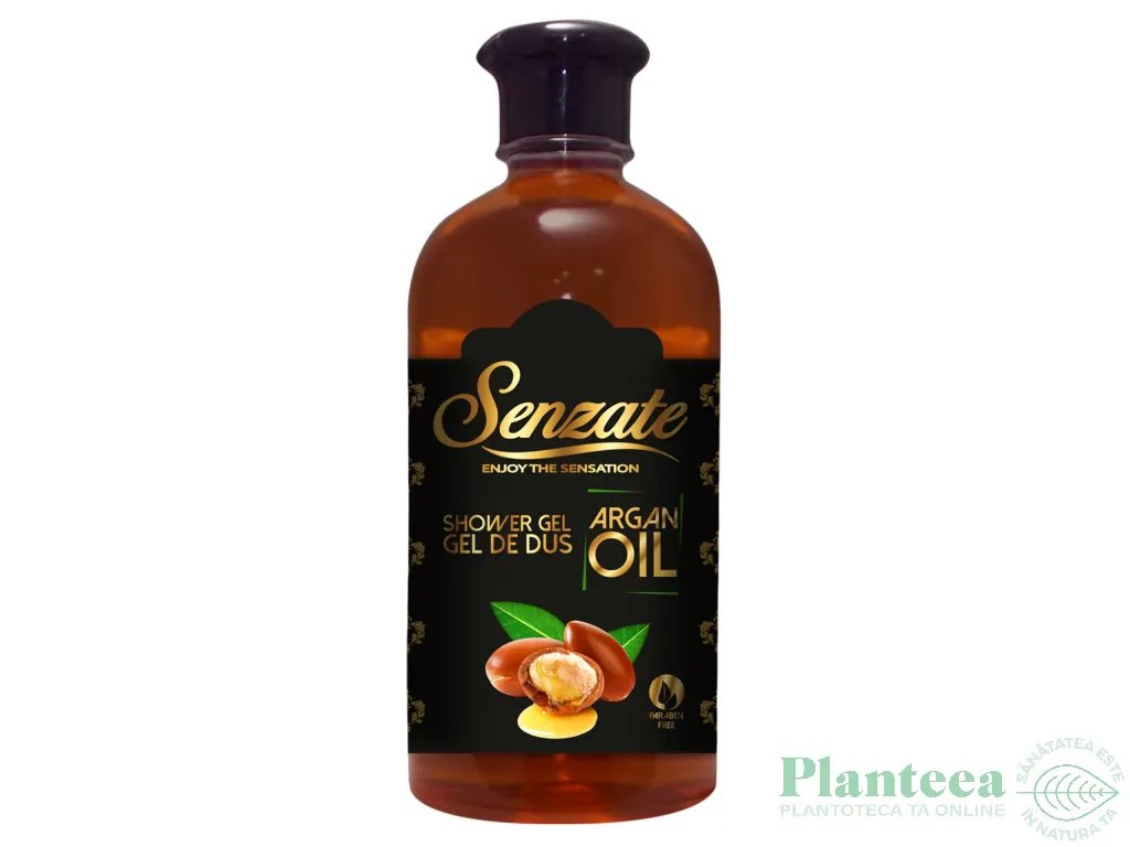 Gel dus corp ulei argan 500ml - SENZATE