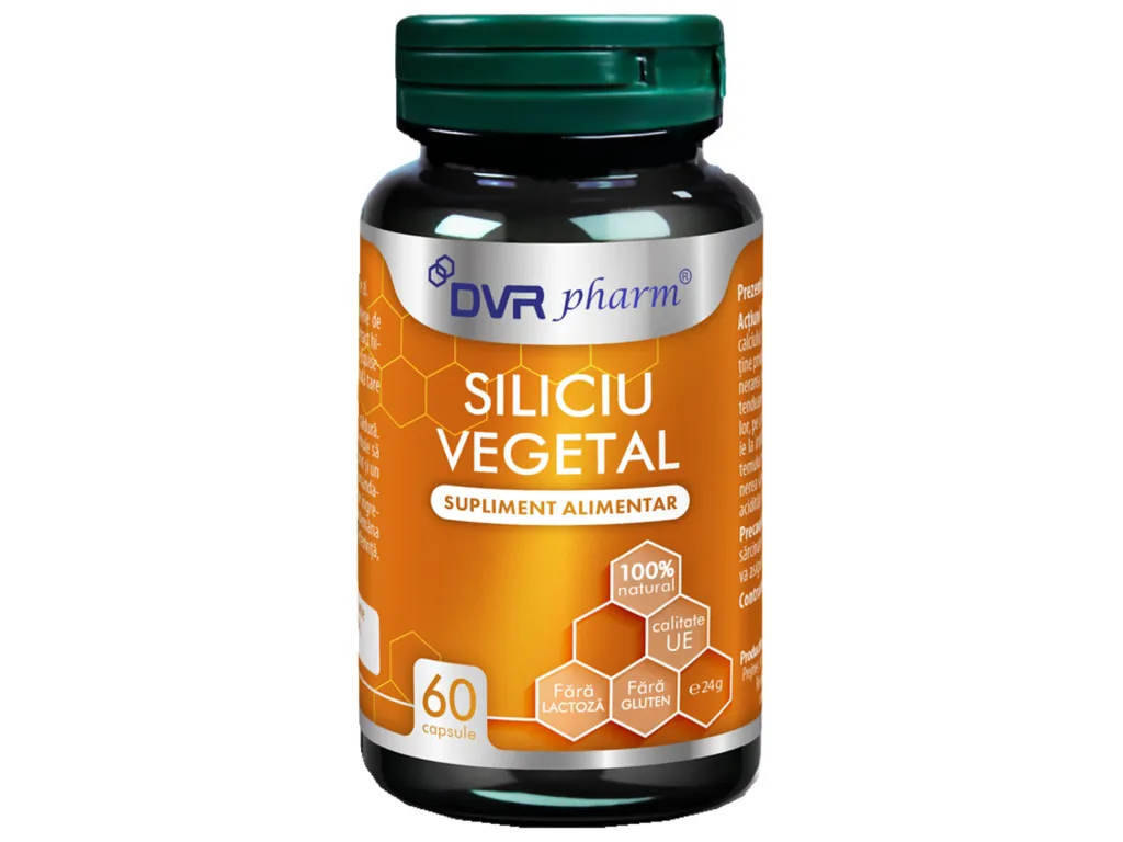 Siliciu vegetal 1x60cps - DVR PHARM