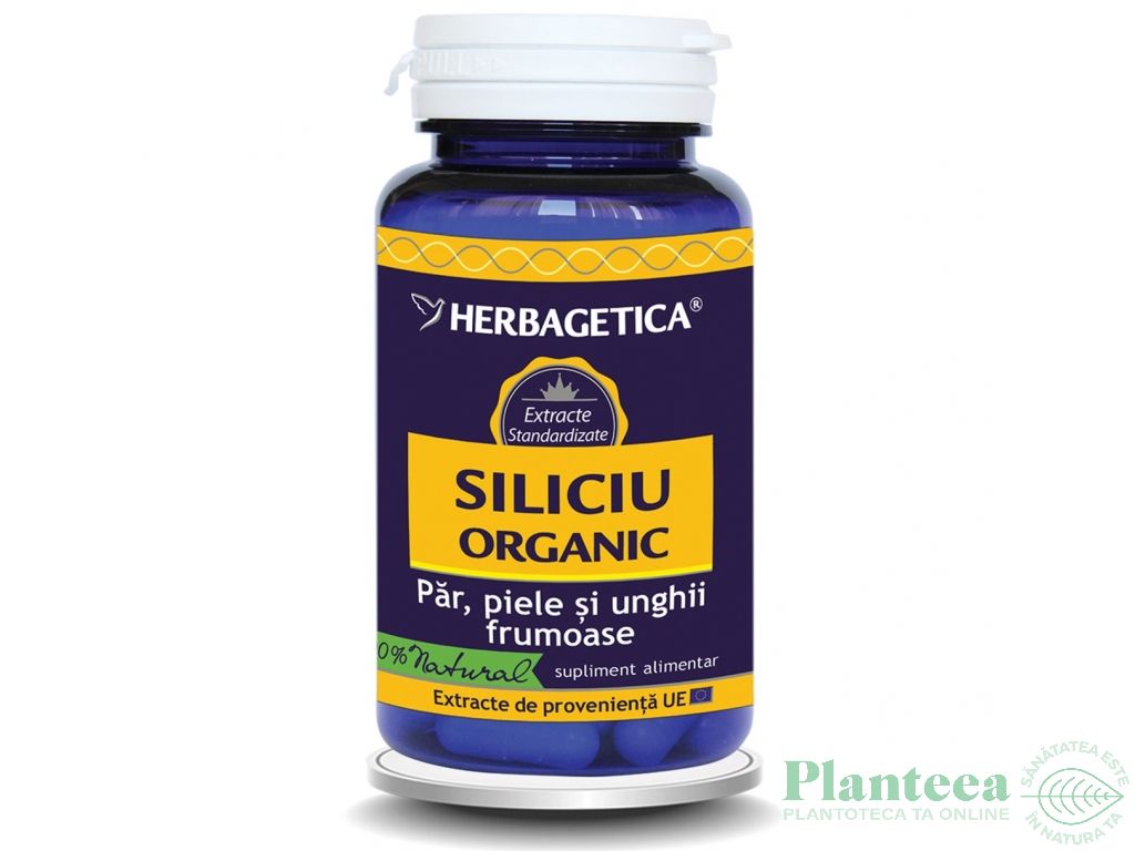 Siliciu organic 30cps - HERBAGETICA