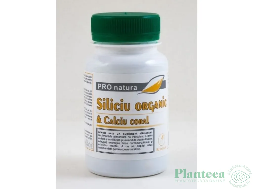 Siliciu calciu coral 60cps - MEDICA
