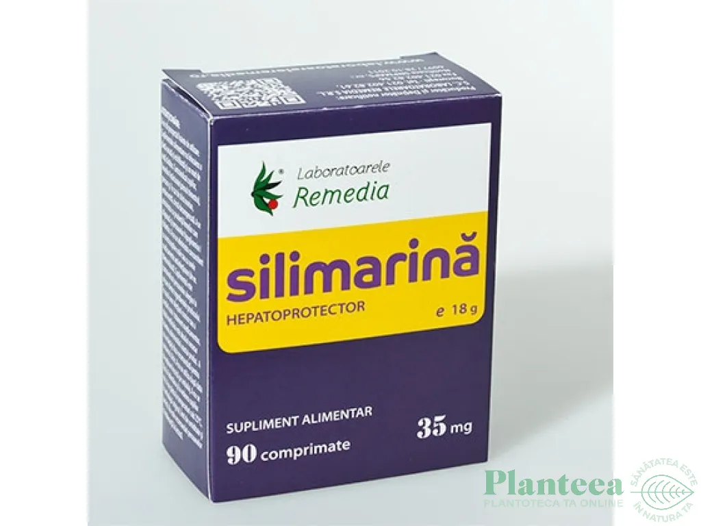 Silimarina 35mg 90cp - REMEDIA