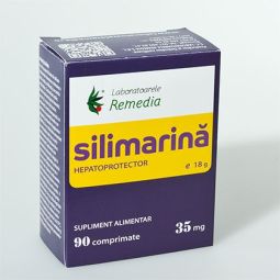 Silimarina 35mg 90cp - REMEDIA