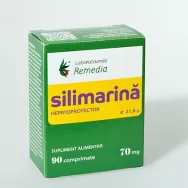 Silimarina forte 70mg 90cp - REMEDIA