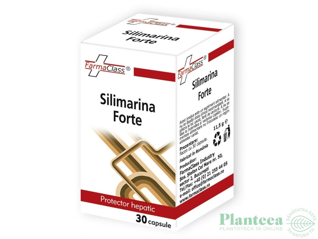Silimarina forte 30cps - FARMACLASS