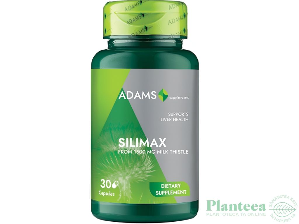Silimax 1500mg 30cps - ADAMS SUPPLEMENTS