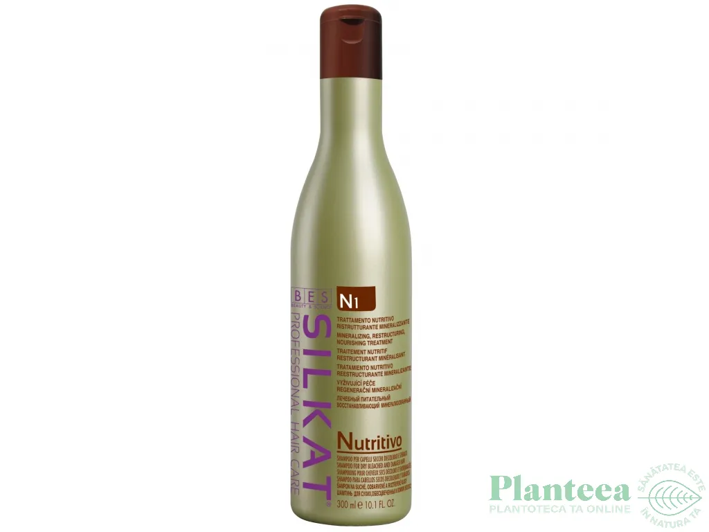 Sampon nutritiv restructurant mineralizant N1 Silkat 300ml - BES