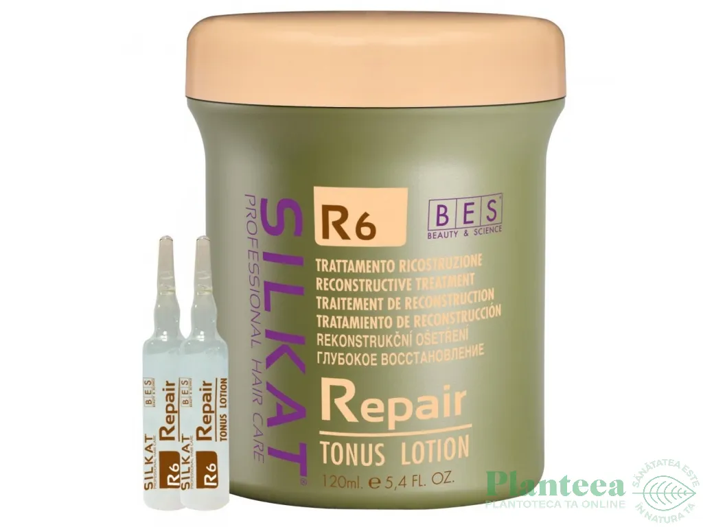 Tratament par tonus reparator R6 Silkat 1fl - BES