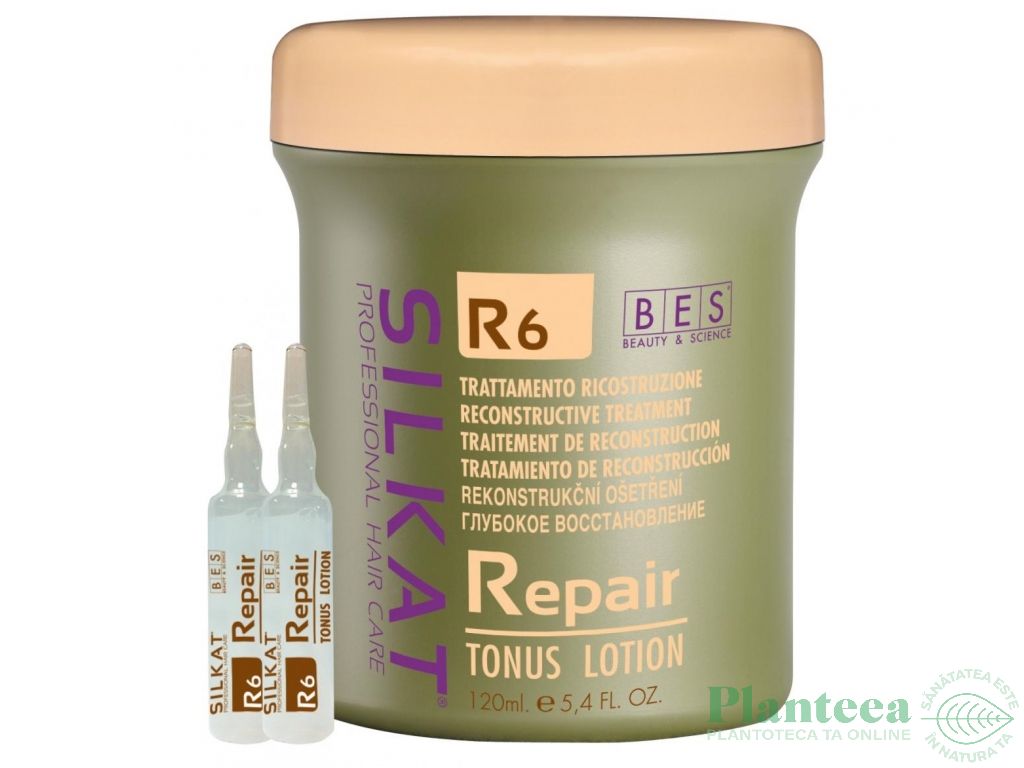 Tratament par tonus reparator R6 Silkat 1fl - BES