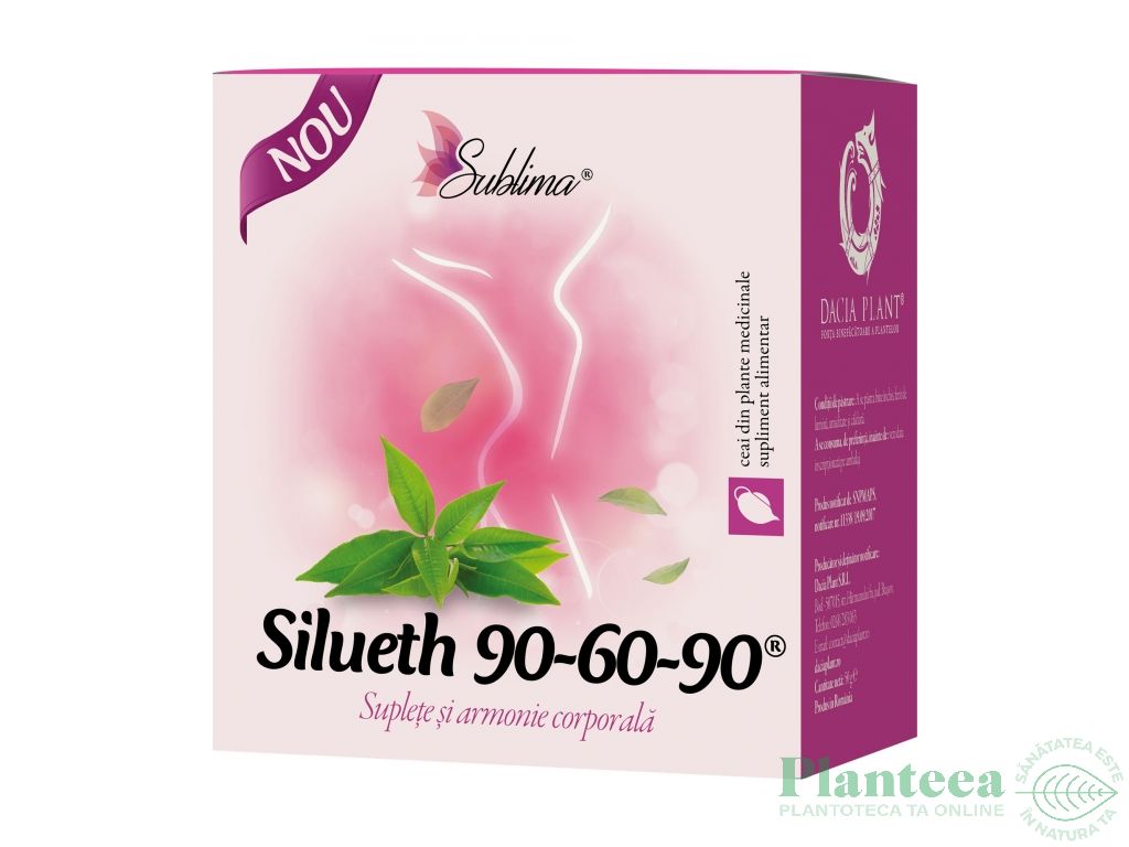 Ceai Silueth 90~60~90 50g - DACIA PLANT