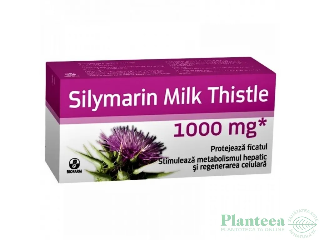 Silimarina 1000mg 30cps - BIOFARM