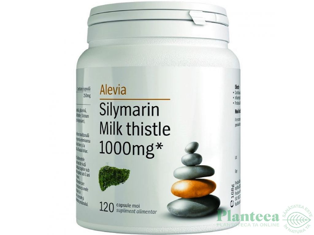 Silimarina [Milk thistle] 1000mg 120cps - ALEVIA