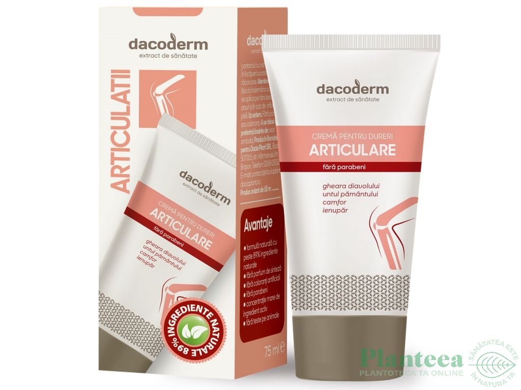 Crema dureri articulare 75ml - DACODERM