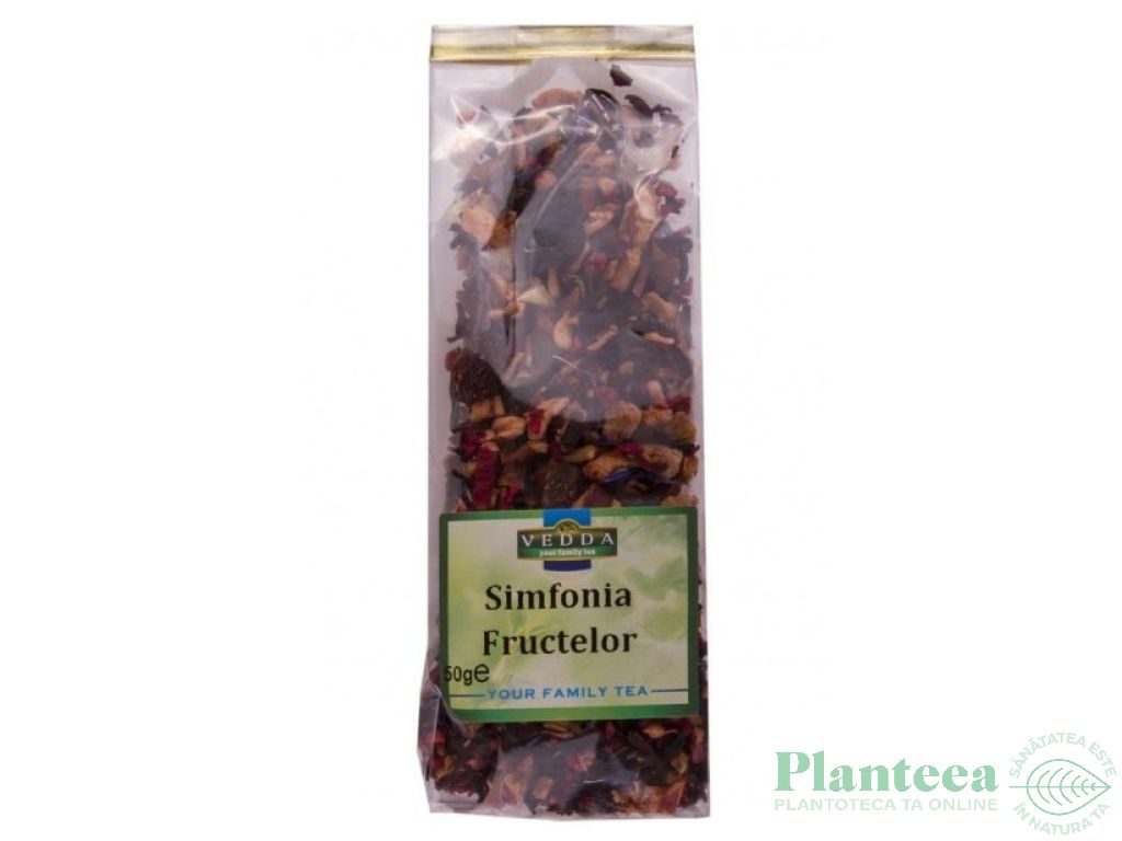 Ceai fructe Simfonia fructelor 50g - VEDDA