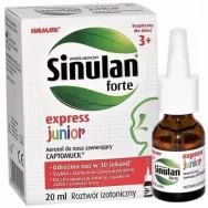 Spray nazal Sinulan forte express junior 20ml - WALMARK