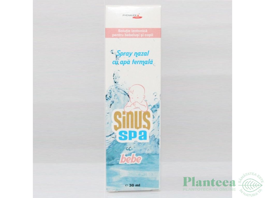 Spray nazal apa termala Sinus Spa bebe 30ml - PHENALEX