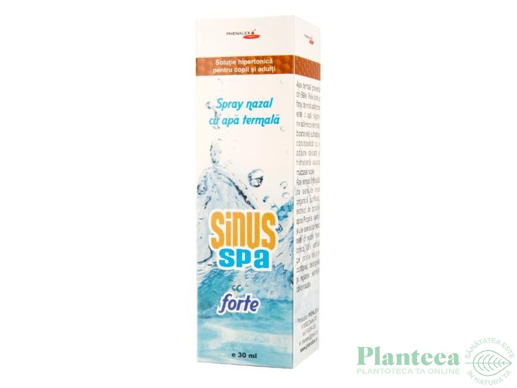 Spray nazal apa termala Sinus Spa forte 30ml - PHENALEX