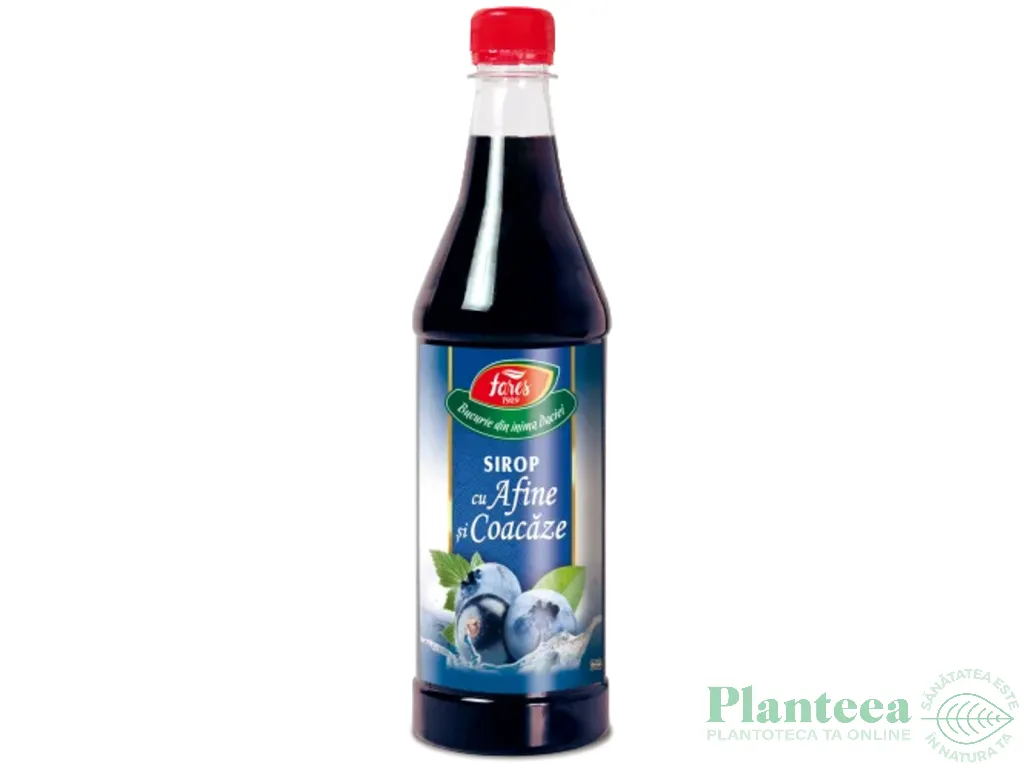 Sirop concentrat afine coacaze AromFruct 700ml - FARES