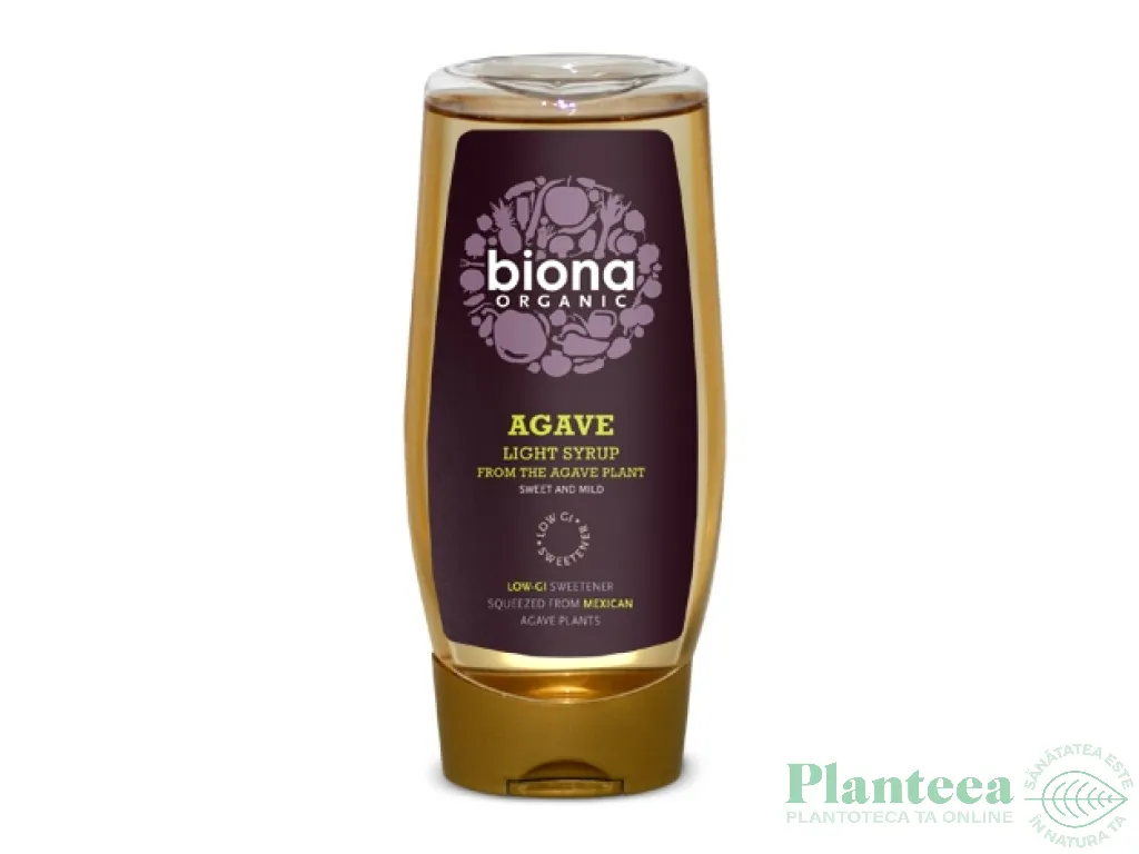 Indulcitor sirop agave light bio 500ml - BIONA