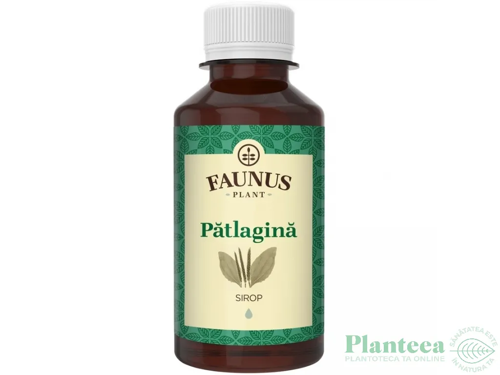 Sirop patlagina 200ml - FAUNUS