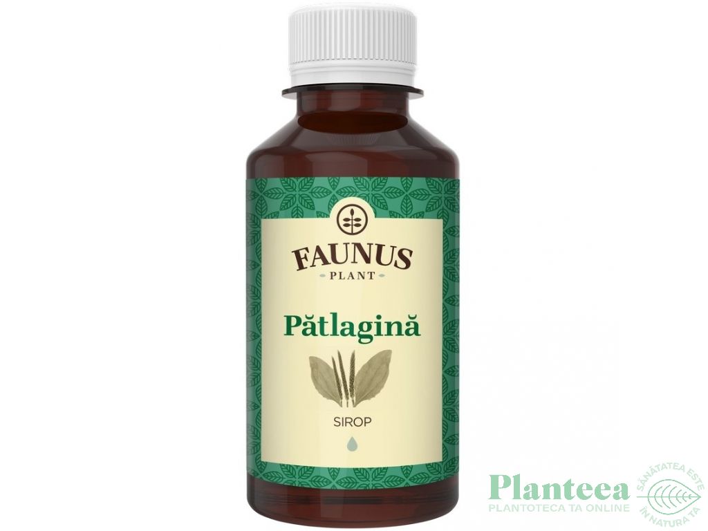 Sirop patlagina 200ml - FAUNUS PLANT