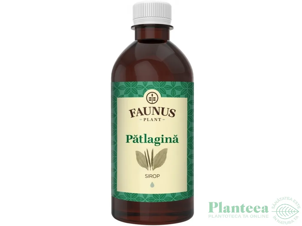 Sirop patlagina 500ml - FAUNUS