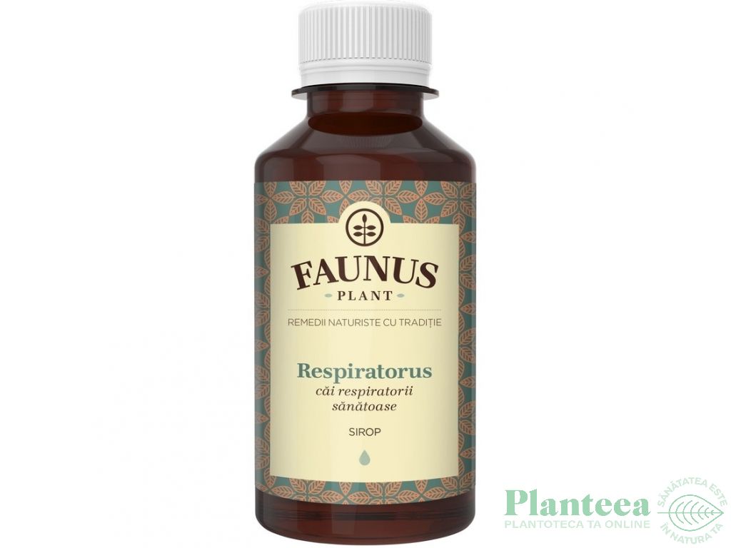 Sirop Respiratorus 200ml - FAUNUS PLANT
