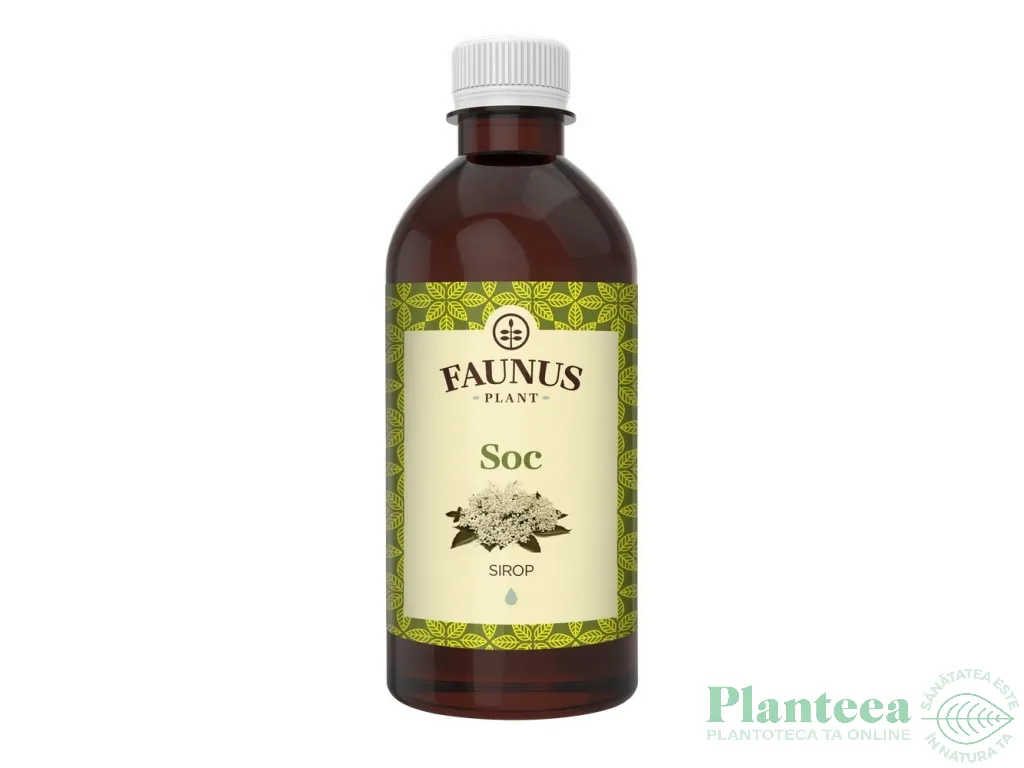 Sirop soc flori 500ml - FAUNUS