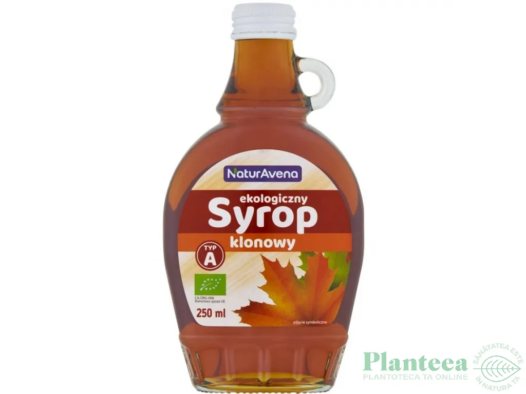 Indulcitor sirop artar grad A canadian bio 250ml - NATUR AVENA