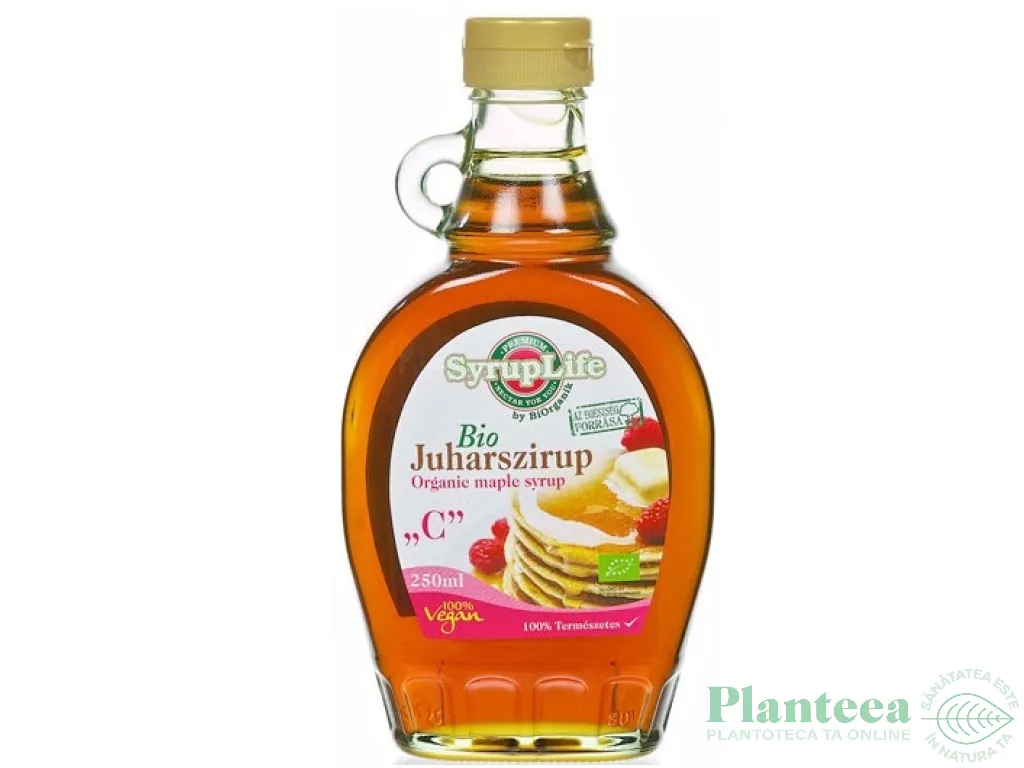 Indulcitor sirop artar grad C eco 250ml - BIORGANIK