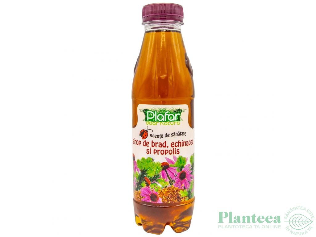 Sirop muguri brad echinaceea propolis 500ml - PLAFAR