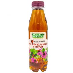 Sirop muguri brad echinaceea propolis 500ml - PLAFAR