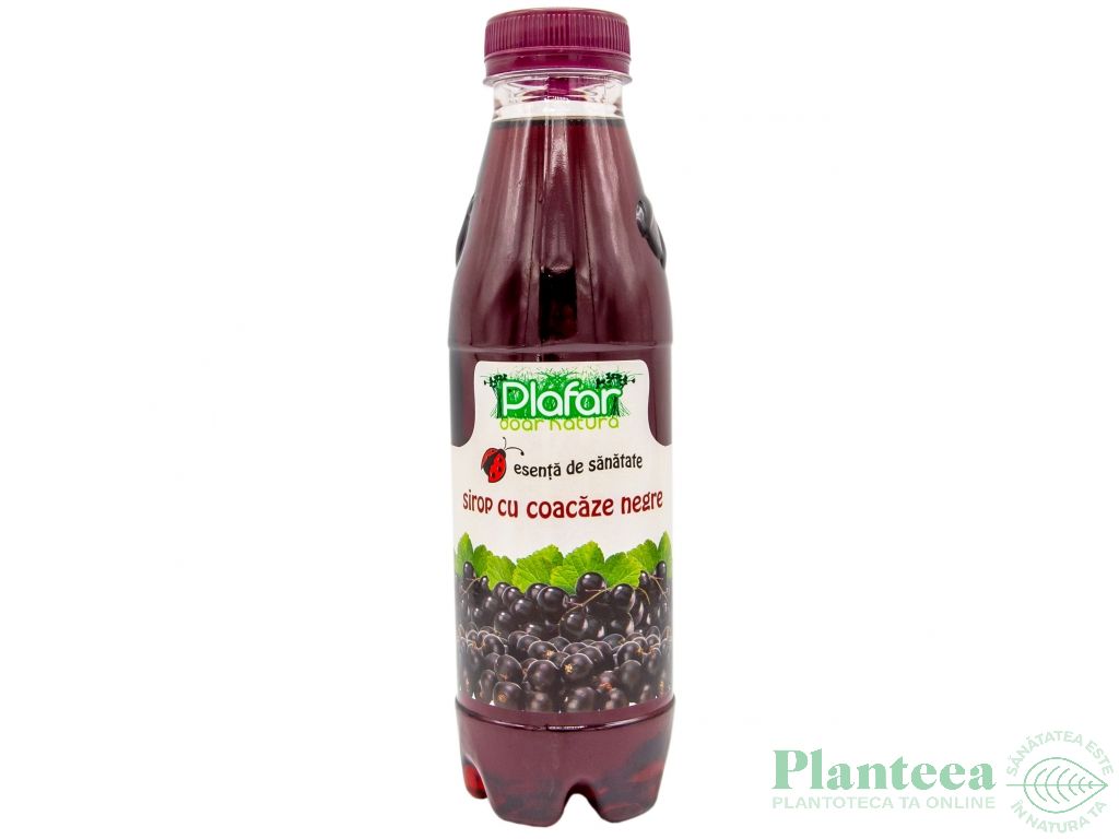 Sirop coacaze negre 500ml - PLAFAR