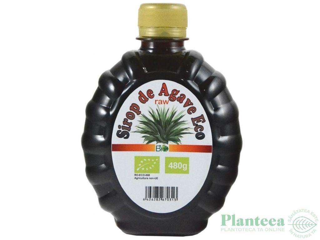 Sirop agave raw eco 480g - DECO ITALIA