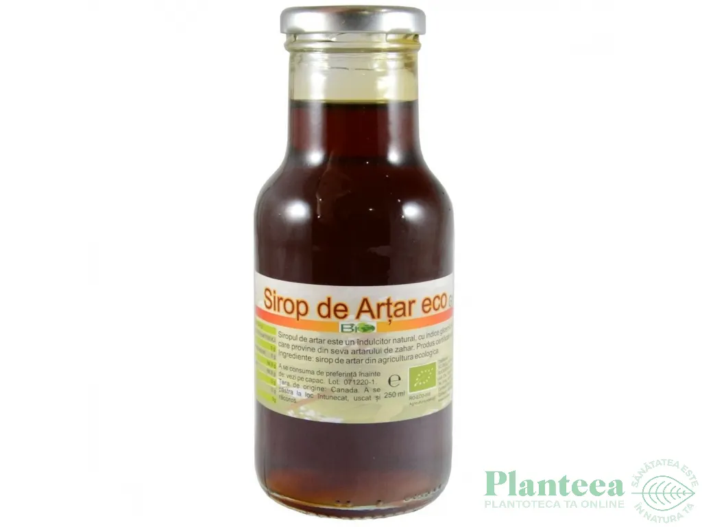 Indulcitor sirop artar grad C eco 250ml - DECO ITALIA