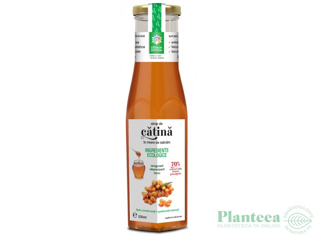 Sirop catina in miere 230ml - SANTO RAPHAEL