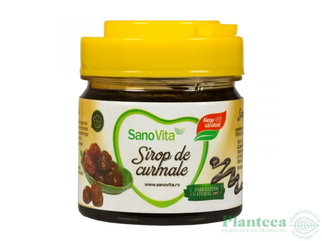 Indulcitor sirop curmale 330g - SANOVITA