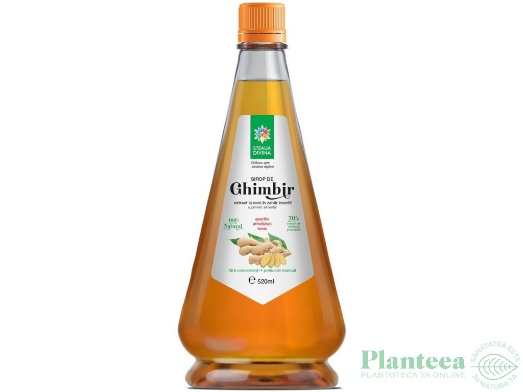 Sirop ghimbir 520ml - SANTO RAPHAEL